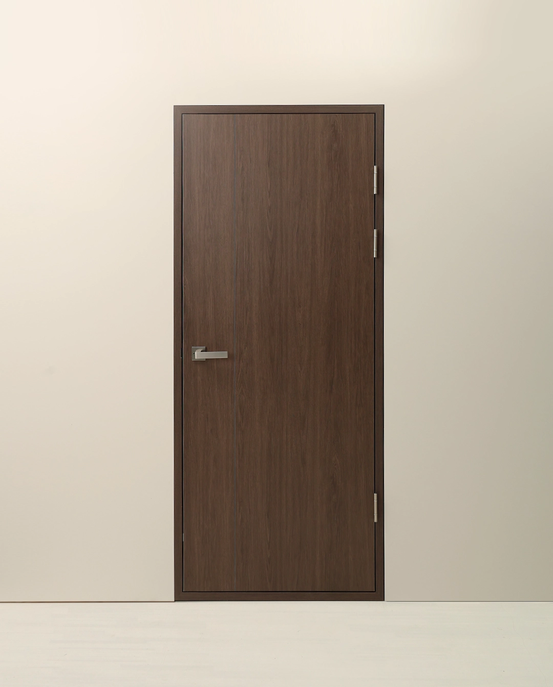 라인 도어 - 딥 브라운 애쉬